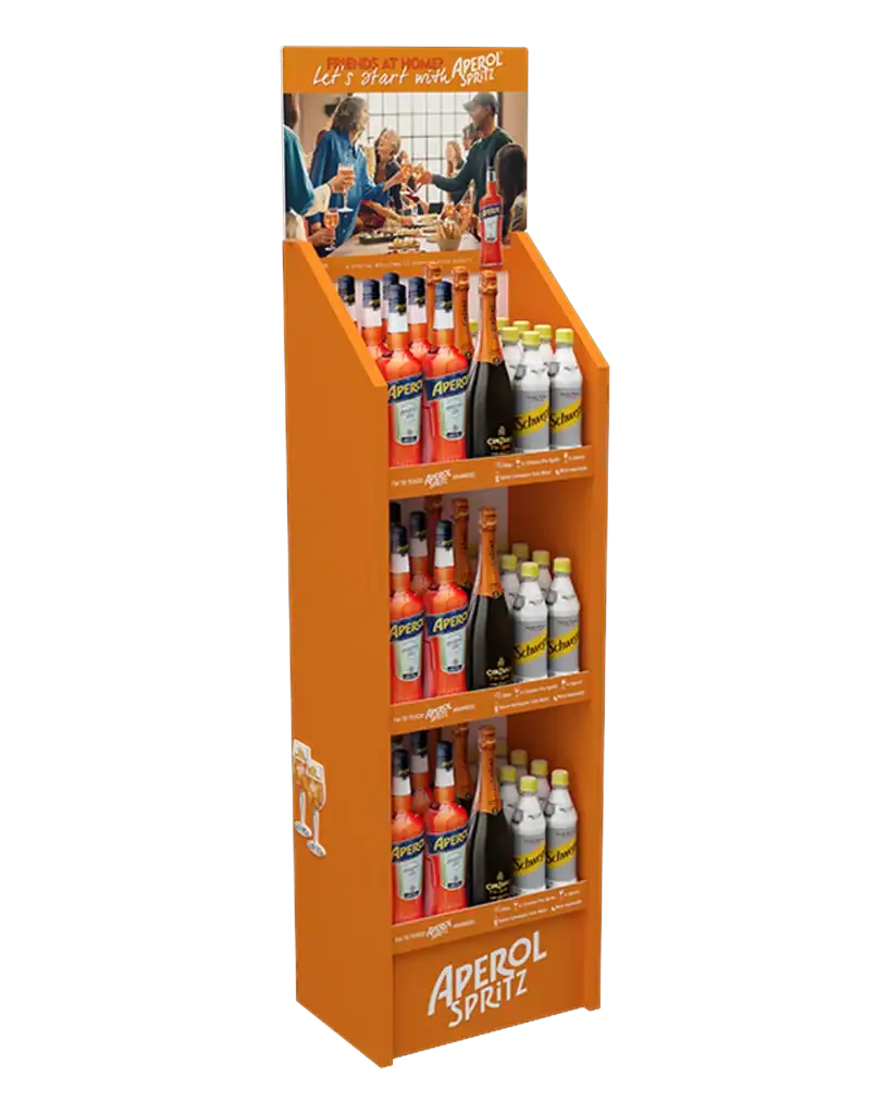 Aperol floor stand